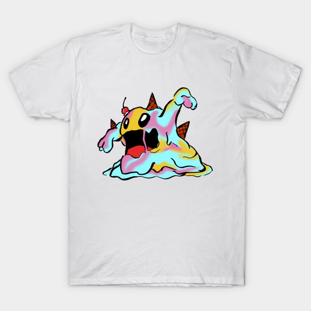 Ice Cream Kaiju T-Shirt by The Toku Verse